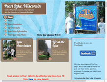 Tablet Screenshot of mypearllake.com